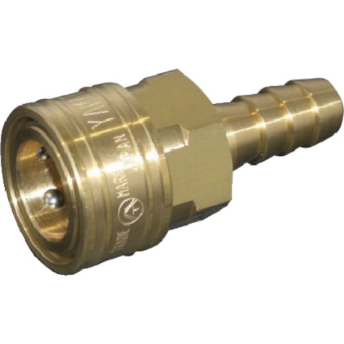 ヤマト STYカップリング ソケット(ホース取付用・真鍮)STY12-SH(Tcode:8578061)