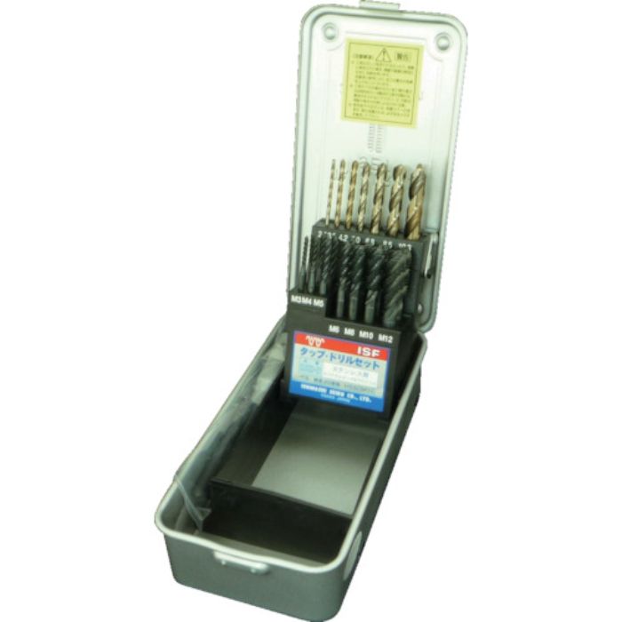 ISF ステンレス用 スパイラルタップ・コバルトドリルセット(Tcode:8587530)