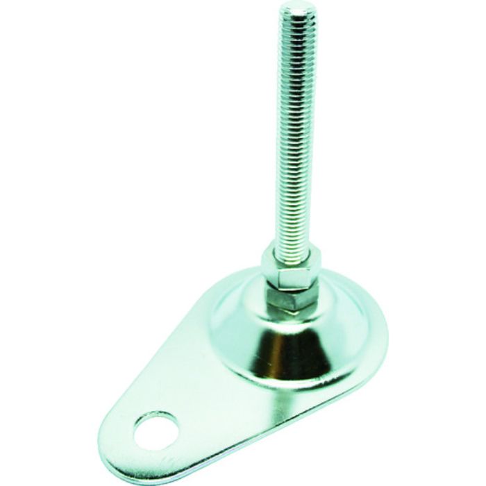 TRUSCO アジャスターボルト M12×100 ステンレス 足止めプレート付き(Tcode:4315782)