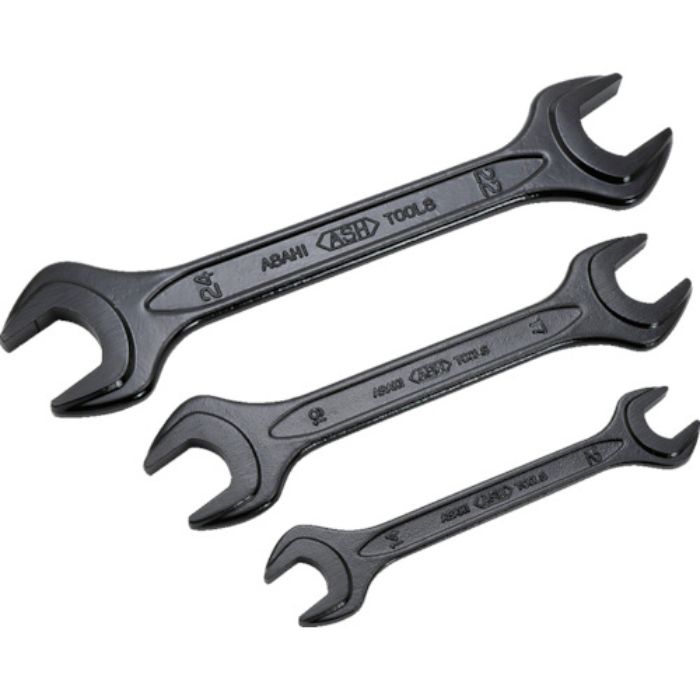 ASH 丸形両口スパナ強力タイプJISH55mm×60mm(Tcode:3766519)