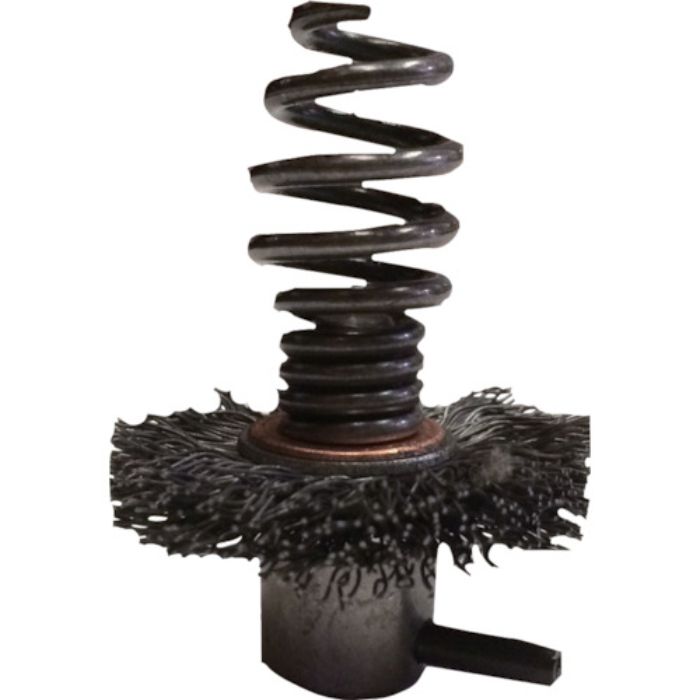 カンツール 排水管掃除機用交換先端ツール ワイヤー・ブラシ 径40mm(6-8mmワイヤー用)(Tcode:8092517)