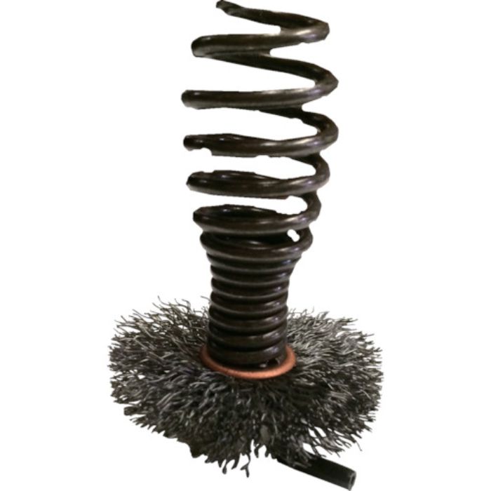 カンツール 排水管掃除機用交換先端ツール ワイヤー・ブラシ 径50mm(10-12mmワイヤー用)(Tcode:8092518)