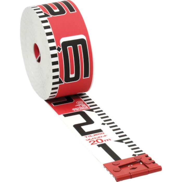 タジマ シムロンロッド 長さ20m 1mアカシロ仕様 紙箱(Tcode:8134658)