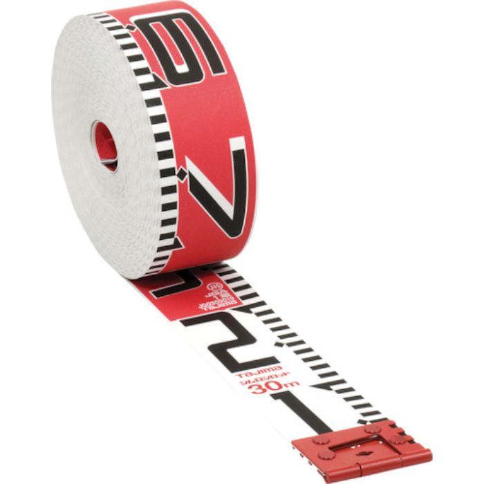 タジマ シムロンロッド 長さ30m 1mアカシロ仕様 紙箱(Tcode:8134662)