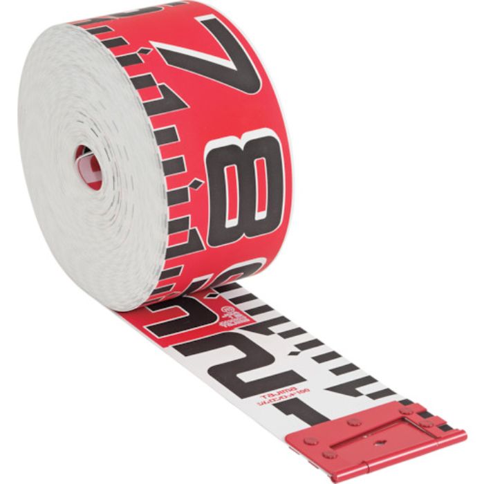 タジマ シムロンロッド-100 長さ50m 1mアカシロ仕様 紙箱(Tcode:8134663)