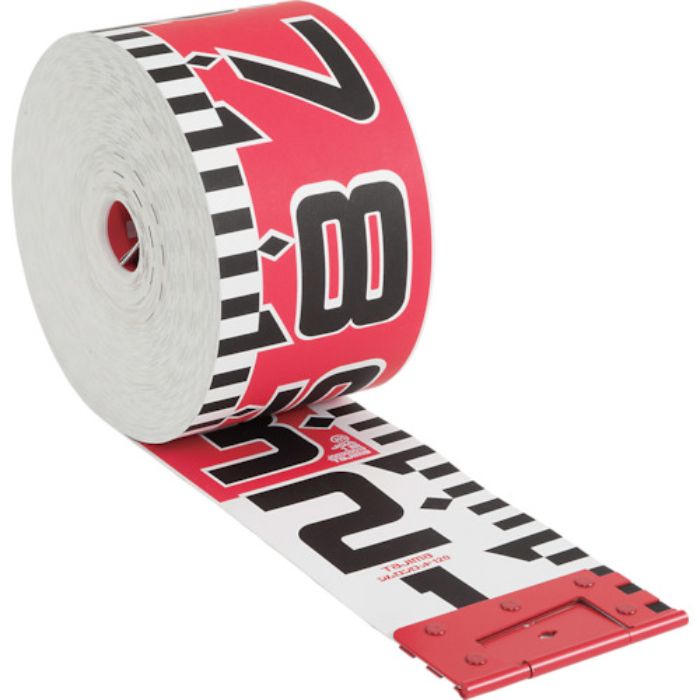 タジマ シムロンロッド-120 長さ50m 1mアカシロ仕様 紙箱(Tcode:8134665)