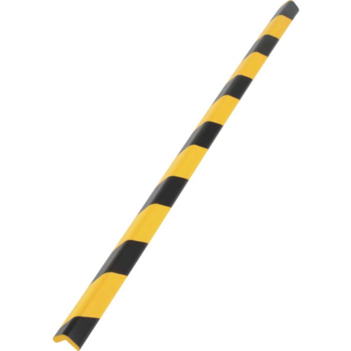 TRUSCO 安心クッションL字型小 黒・黄 10本入り(Tcode:4156358)