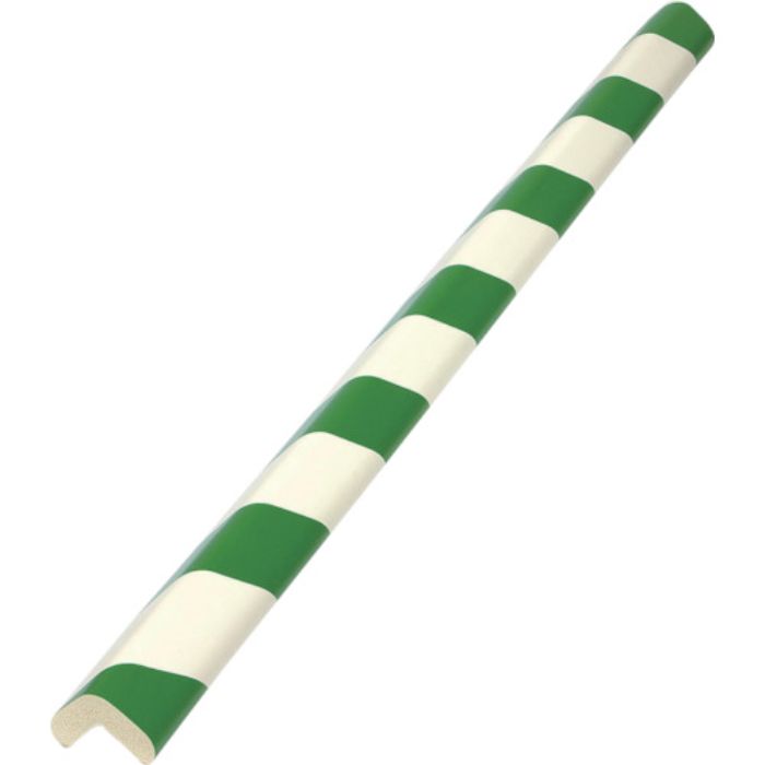 TRUSCO 安心クッションL字型大 緑・白 10本入り(Tcode:4156382)