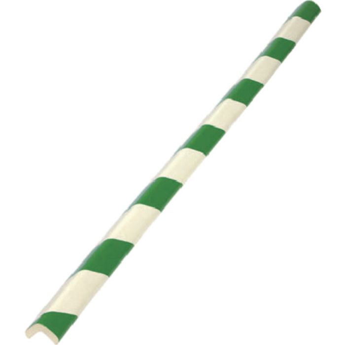 TRUSCO 安心クッションL字型小 緑・白 10本入り(Tcode:4156374)