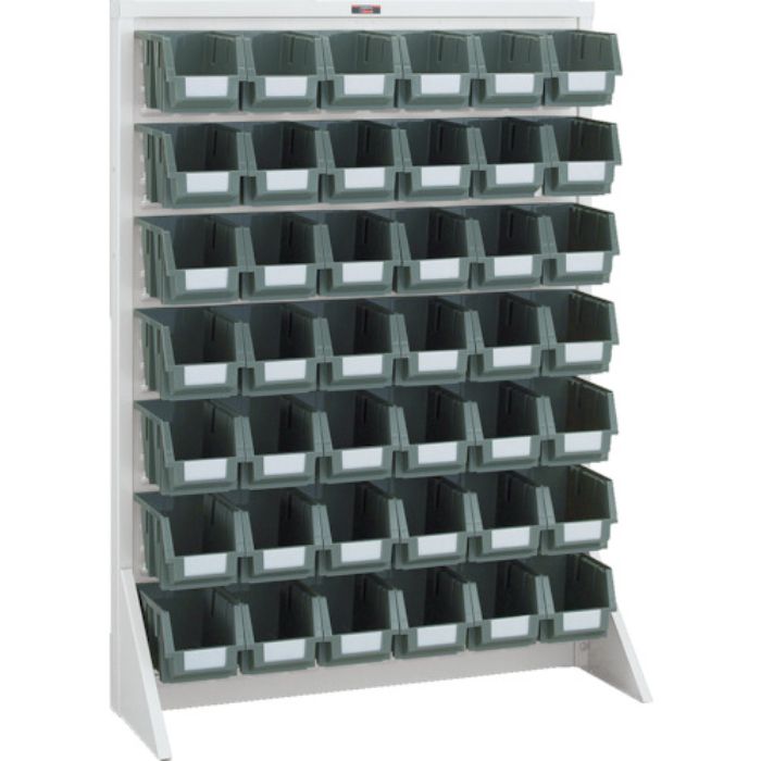 TRUSCO パネルコンテナラック 910X320XH1240 中X42(Tcode:2639143)