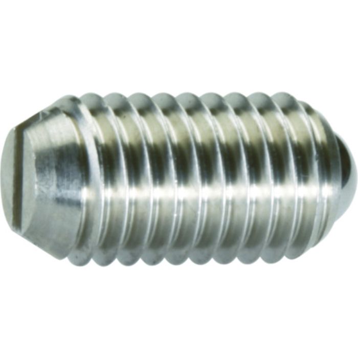 TRUSCO ボールプランジャー SUSボール M12 軽荷重用(Tcode:7915314)