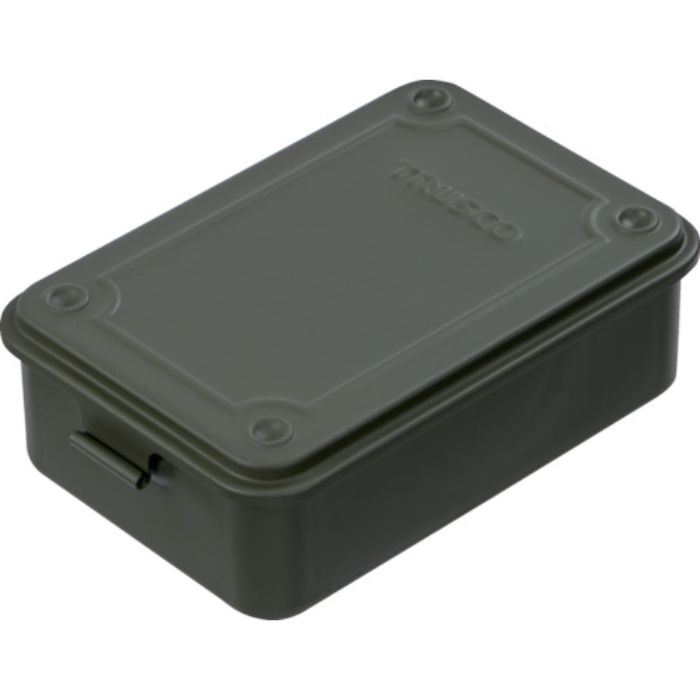 TRUSCO トランク型工具箱 154X105X52 つや消しOD(Tcode:4017329)