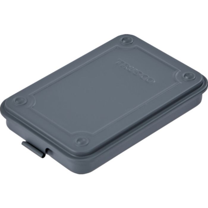 TRUSCO トランク型工具箱 154X105X29 アーセナルグレー(Tcode:4017339)
