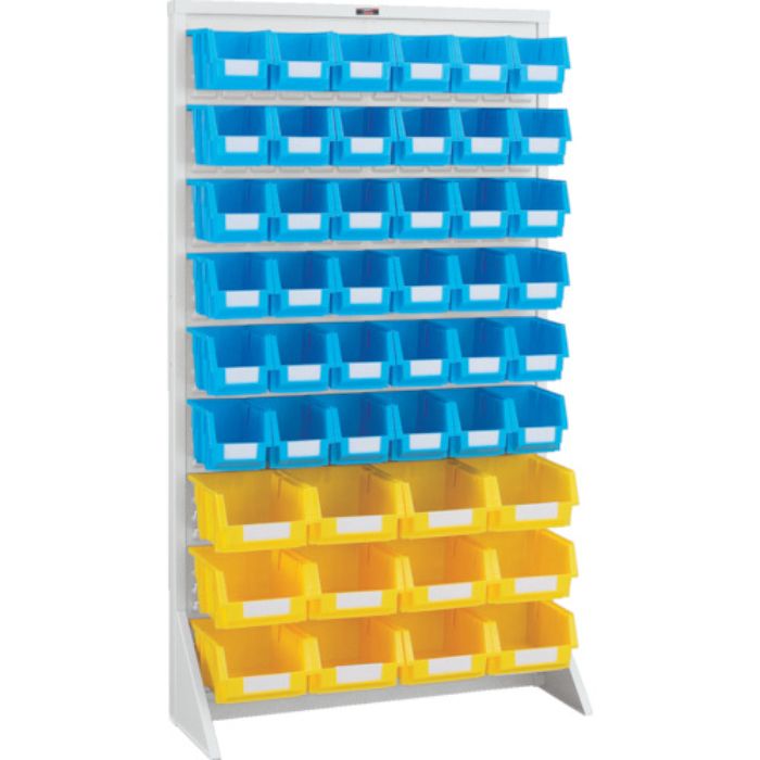 TRUSCO パネルコンテナラック 910X320XH1600 中X36 大X12(Tcode:2639147)