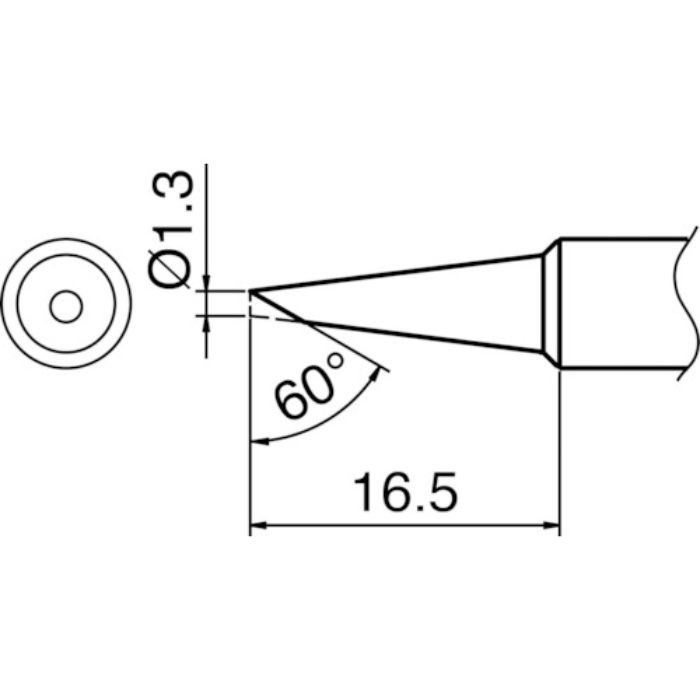 白光 こて先 S6型(Tcode:3844145)