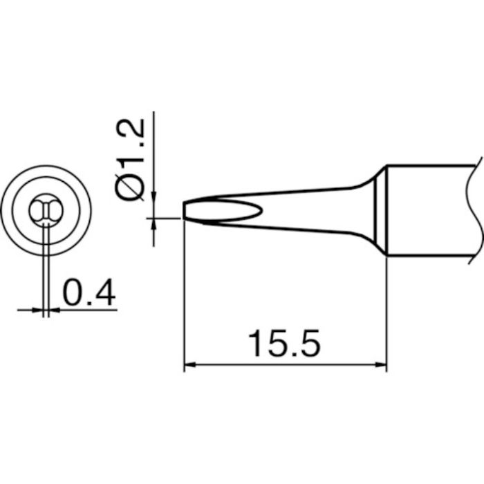 白光 こて先 S9型(Tcode:3844153)