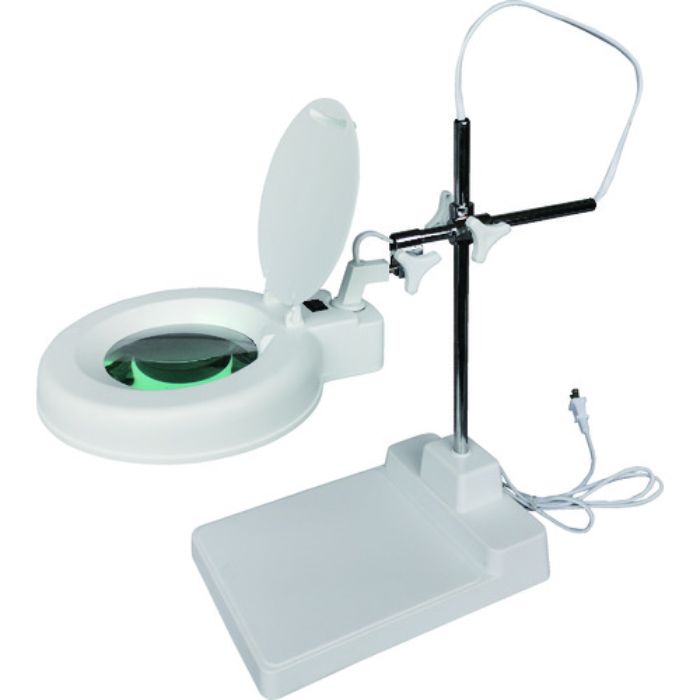 TRUSCO LED照明拡大鏡 6倍(Tcode:2077192)