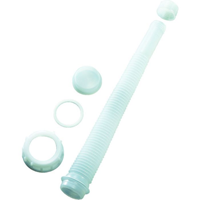 TRUSCO ノズルセット 両口ポリタンク(扁平缶)T0207用 フタ付(Tcode:7726627)