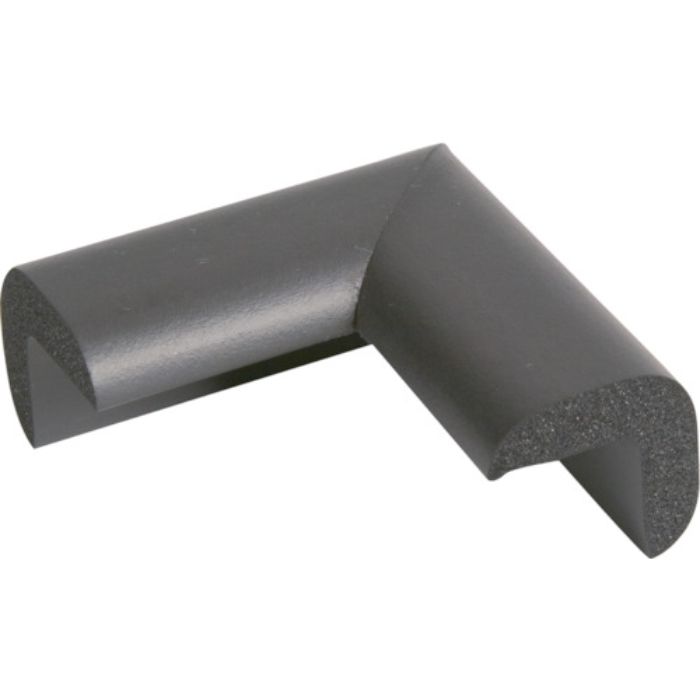 TRUSCO 安心クッション コーナー用 小 30個入り ブラック(Tcode:4157168)