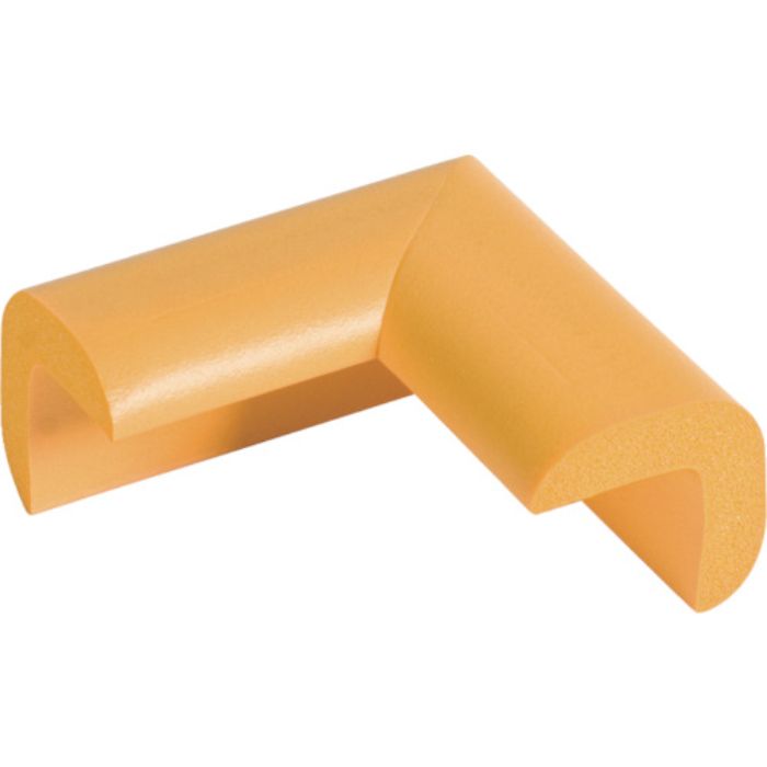 TRUSCO 安心クッション コーナー用 細 30個入り イエロー(Tcode:4157095)