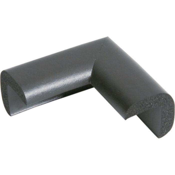 TRUSCO 安心クッション コーナー用 細 30個入り ブラック(Tcode:4157125)