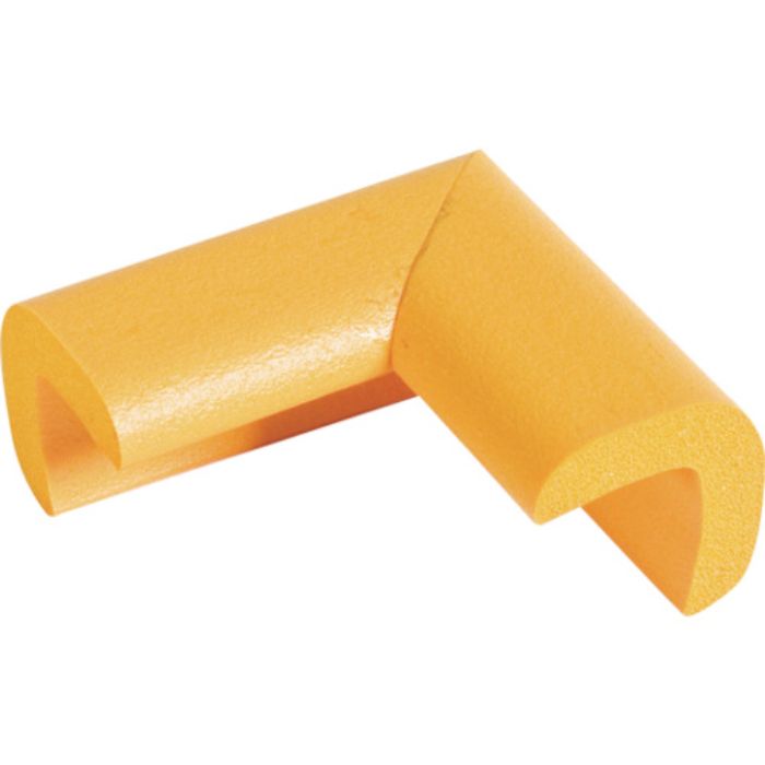 TRUSCO 安心クッション コーナー用 極細 30個入り イエロー(Tcode:4157052)