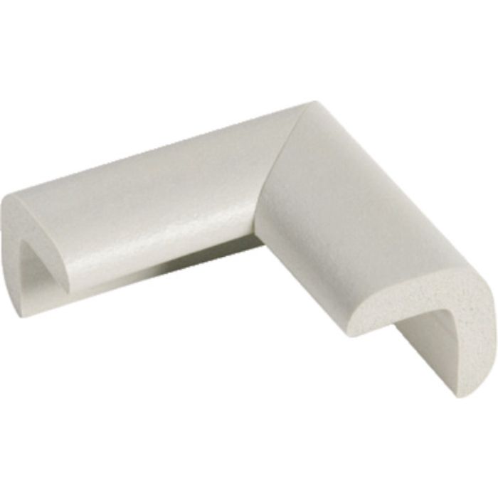 TRUSCO 安心クッション コーナー用 極細 30個入り ライトグレー(Tcode:4157061)