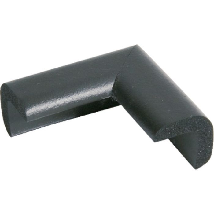 TRUSCO 安心クッション コーナー用 極細 30個入り ブラック(Tcode:4157087)