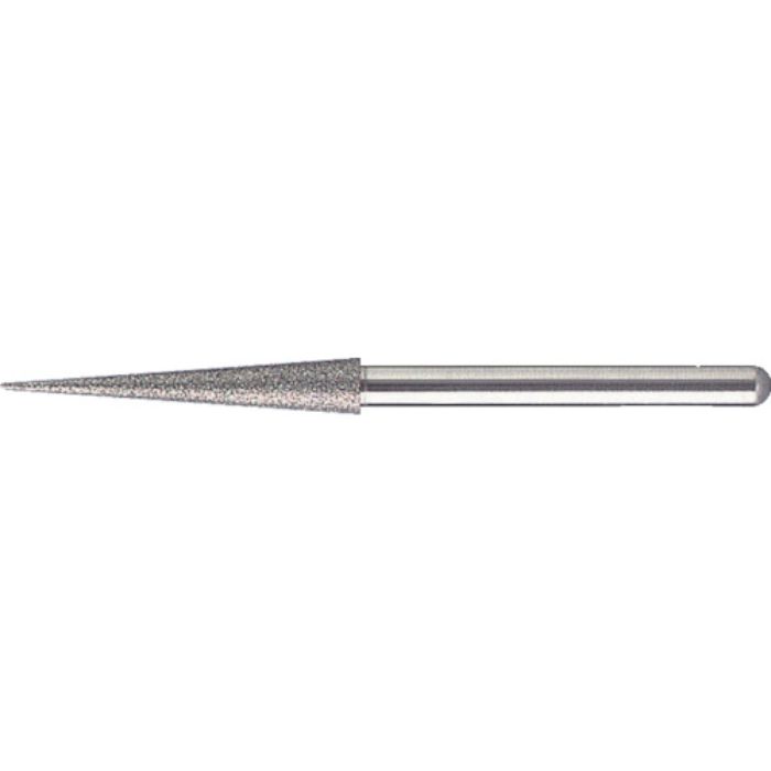 TRUSCO ダイヤモンドバー Φ4X刃長24.8X軸3 #100(Tcode:1441086)