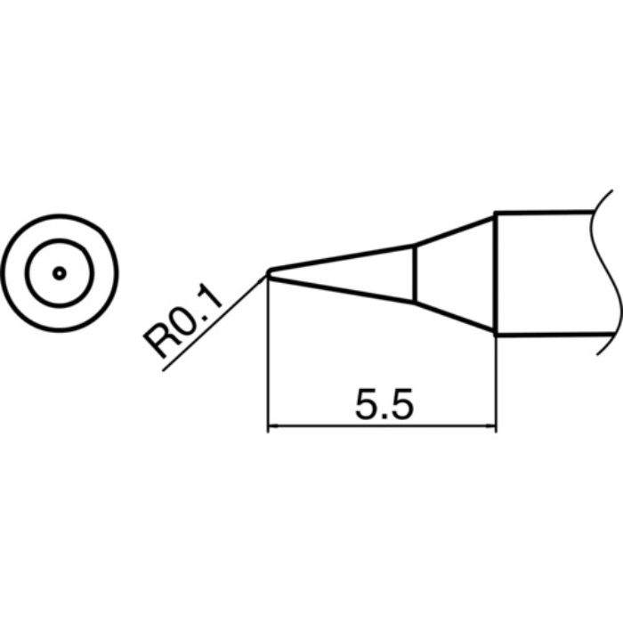 白光 こて先 I型(Tcode:1114103)