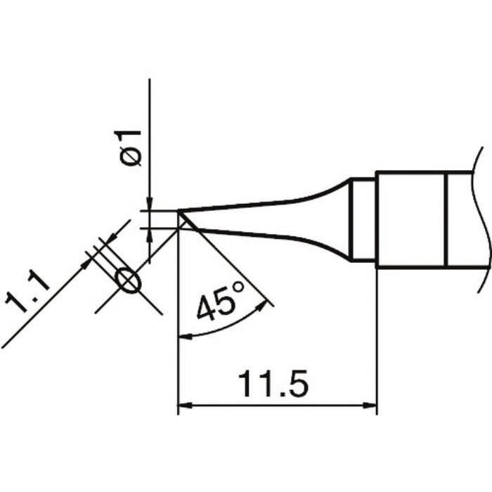 白光 こて先 1BC型(Tcode:1639842)