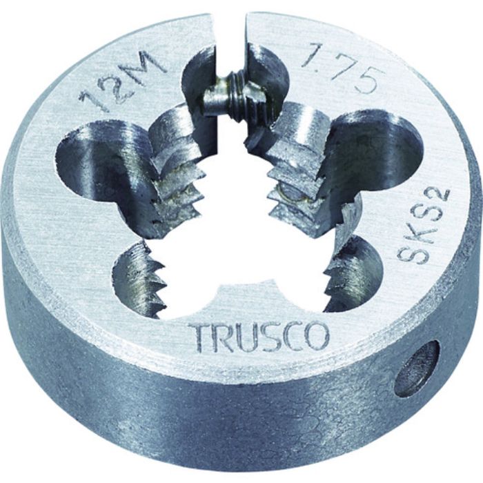 TRUSCO 丸ダイス 38径 M12X1.25 (SKS)(Tcode:1372464)