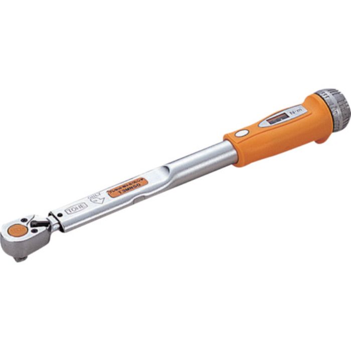 TONE プレセット形トルクレンチ(ダイレクトセットタイプ) 差込角9.5mm トルク調整範囲10〜50N・m(Tcode:2397404)