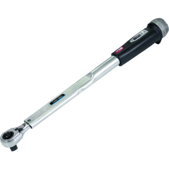 TONE プレセット形トルクレンチ(ダイレクトセット・コンパクトヘッドホールドタイプ) トルク調整範囲20〜100N・m 差込角12.7mm(Tcode:2289560)