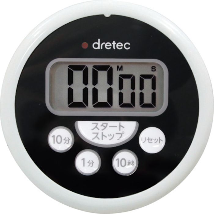 dretec 洗えるタイマー ブラック(Tcode:2708372)
