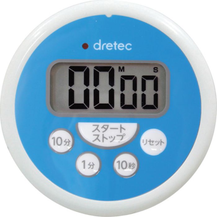 dretec 洗えるタイマー ブルー(Tcode:2709866)