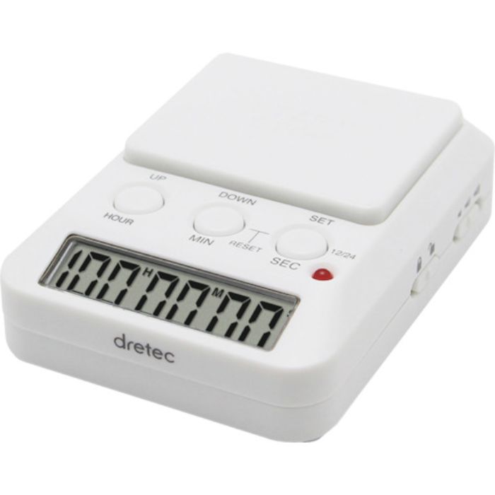 dretec タイムアップ2 ホワイト(Tcode:2709888)