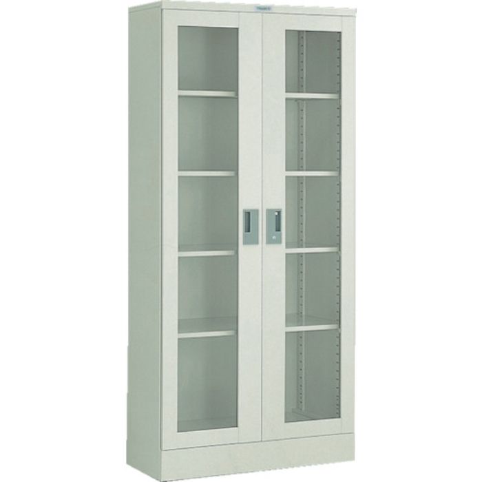 TRUSCO コンテナラックケース バンラックケース M型 両開き扉 844X340XH1790(Tcode:5009707)