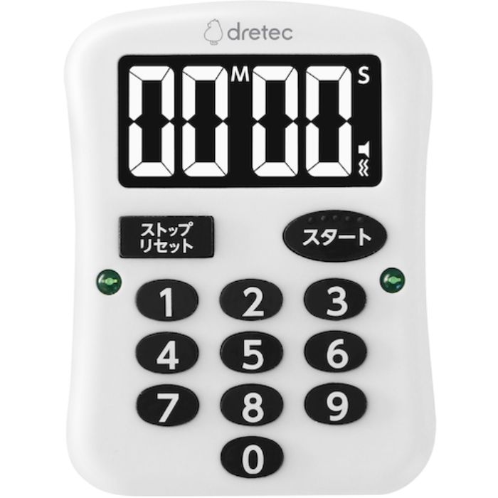 dretec ユニバーサルタイマー ホワイト(Tcode:4689492)