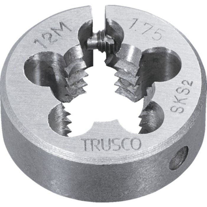 TRUSCO 丸ダイス 並目 75径 M42X4.5(SKS)(Tcode:2627782)