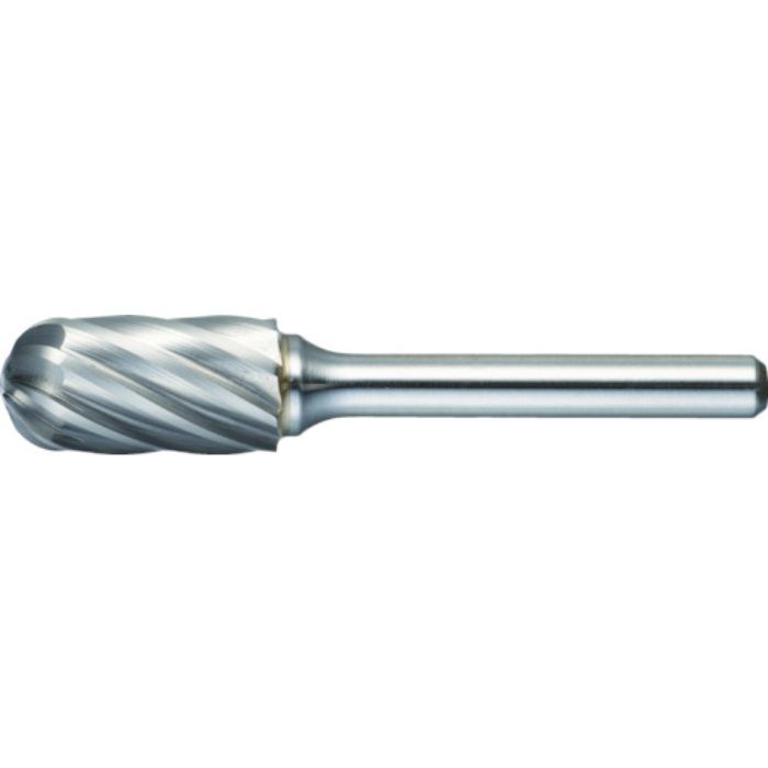 TRUSCO 超硬バー 先丸円筒型 Φ19X刃長25X軸6 アルミカット(Tcode:4363248)