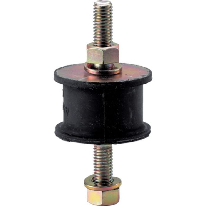 TRUSCO 丸形防振ゴム 両ボルトタイプ 最大荷重88N(Tcode:2337614)