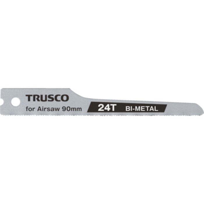 TRUSCO バイメタル製エアソー替刃 90mmX24山 10枚入(Tcode:8555909)