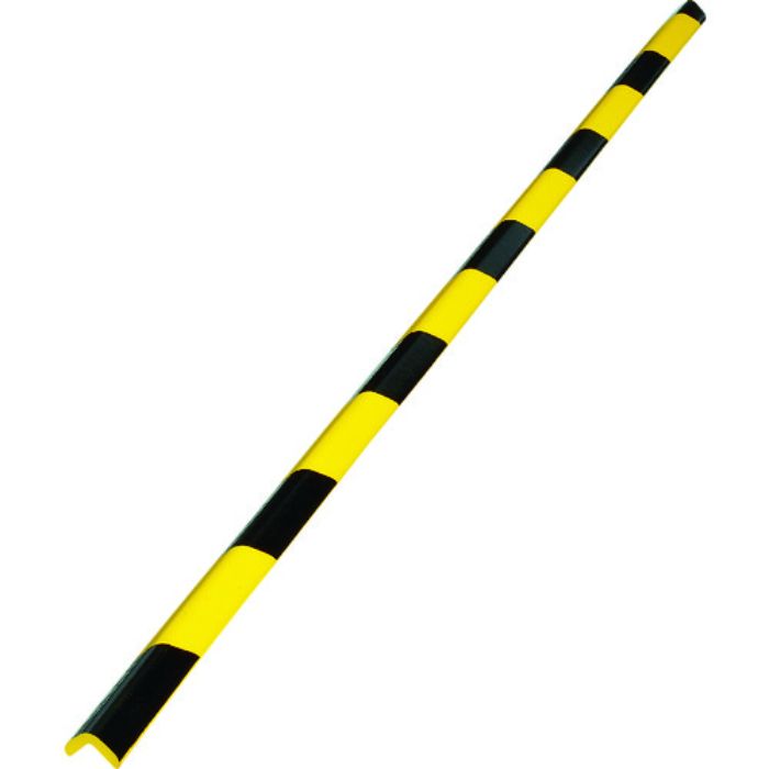 TRUSCO 安心クッションL字型 油面接着仕様 細 黒・黄 1本入(Tcode:7647191)