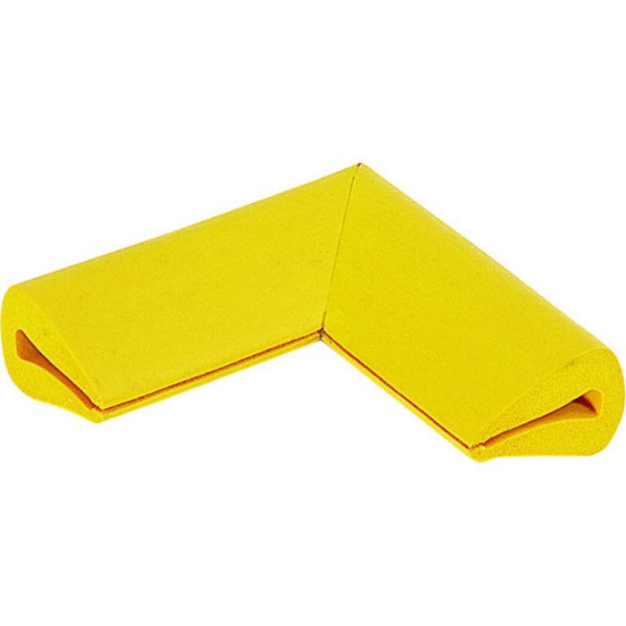 TRUSCO 安心クッション はさみこみ型 コーナー用 幅15mm イエロー(Tcode:8187048)