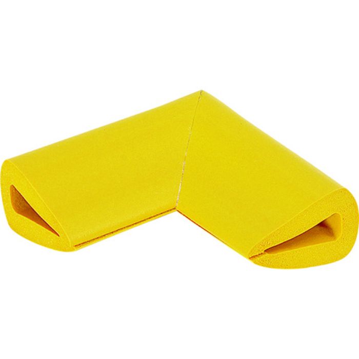 TRUSCO 安心クッション はさみこみ型 コーナー用 幅18mm イエロー(Tcode:8187050)