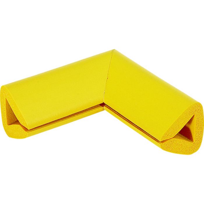 TRUSCO 安心クッション はさみこみ型 コーナー用 幅35mm イエロー(Tcode:8187052)