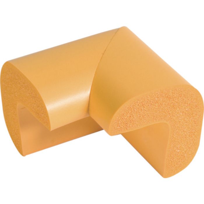 TRUSCO 安心クッション コーナー用 大 1個入り イエロー(Tcode:4156951)