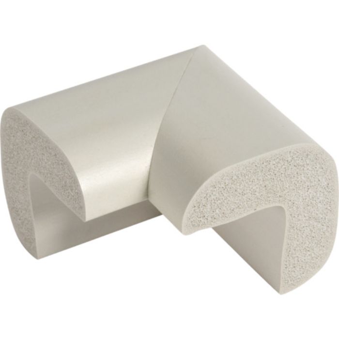 TRUSCO 安心クッション コーナー用 大 1個入り ライトグレー(Tcode:4156960)