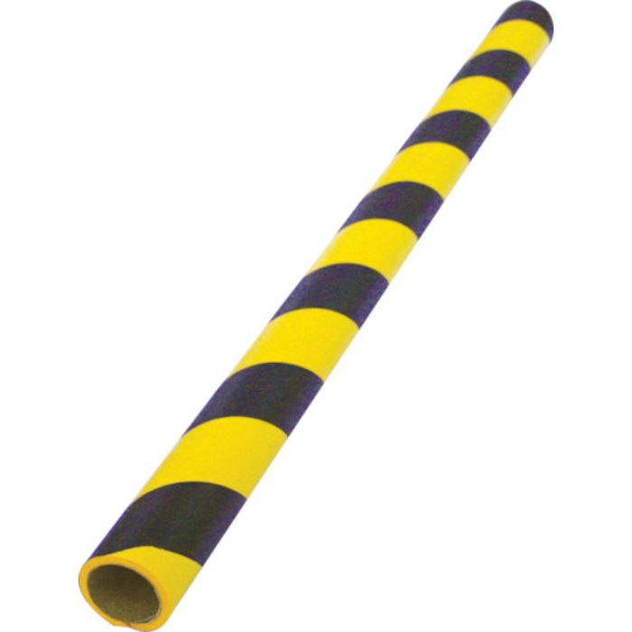 TRUSCO 安心クッション 丸型27mmX900mm トラ柄 黄/黒(Tcode:4896505)